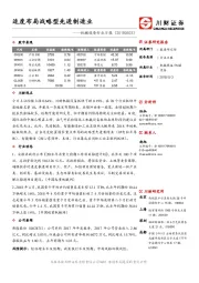 机械设备行业日报：适度布局战略型先进制造业