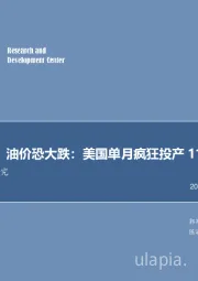 每周油记：油价恐大跌：美国单月疯狂投产1197口井！