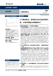 食品饮料行业5月策略观点：重视食品龙头获益消费升级，白酒回调基本面稳健依旧
