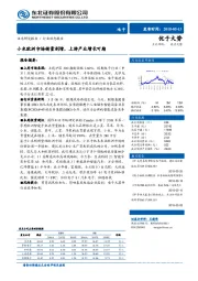 电子行业动态报告：小米欧洲市场销量剧增，上游产业增长可期