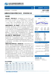 化工行业动态报告：地缘政治风险加剧推升油价，芳烃价格大涨