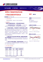 电子行业周报：消费电子领域有望边际改善 二季度或迎较好布局机会