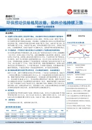 染料行业动态报告：环保推动供给格局改善，染料价格持续上涨