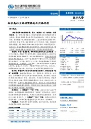 有色金属行业深度报告：“钴”金属的全球供需格局及价格研判