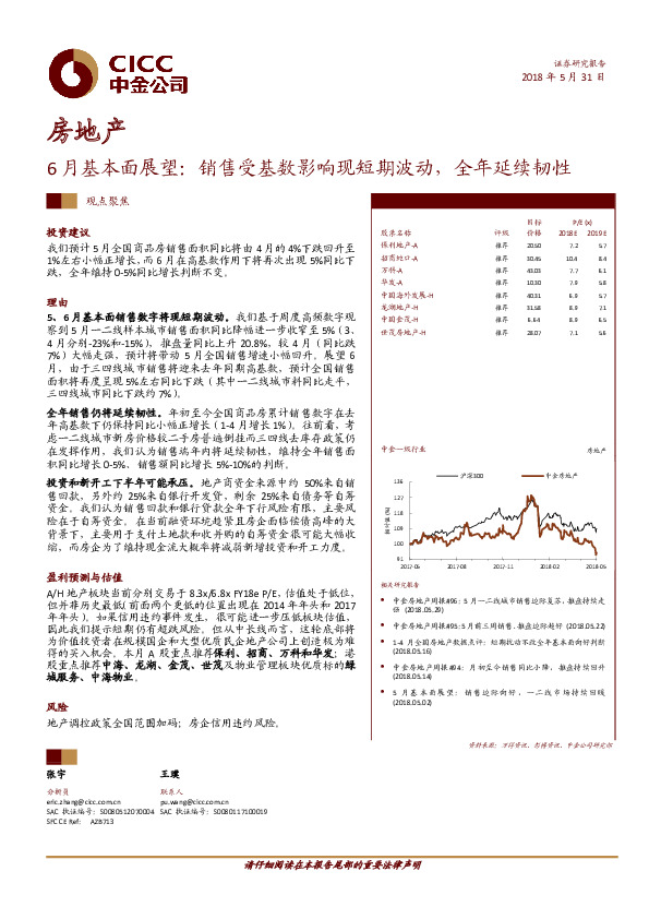 房地产6月基本面展望：销售受基数影响现短期波动，全年延续韧性