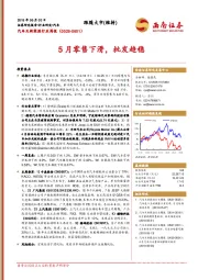 汽车及新能源行业周报：5月零售下滑，批发趋稳