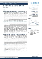 证券行业专题报告系列一：资本市场新格局，核心券商新机遇