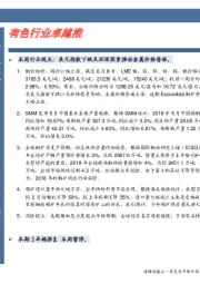 有色金属行业卓越推