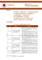 2018年5月中国房地产政策跟踪报告