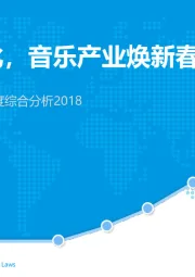 中国移动音乐市场年度综合分析2018：版权规范化，音乐产业焕新春