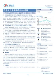 汽车及汽车零部件行业周报：汽车板块整体下跌0.98%，跑输沪深300指数0.38个百分点