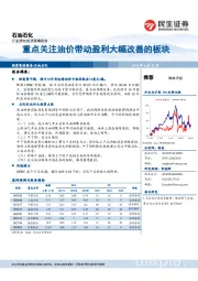 石油石化：重点关注油价带动盈利大幅改善的板块