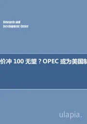 石油开采行业周报：每周油记：油价冲100无望？OPEC或为美国制裁伊朗买单！