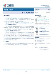 国防军工行业第24周数据周报