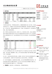 钢铁行业日报：关注钢材库存走势
