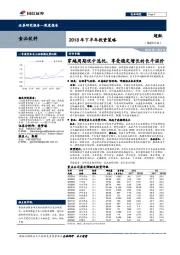 2018年下半年投资策略：穿越周期优中选优，享受稳定增长的长牛溢价