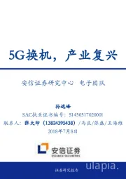 电子行业深度：5G换机 产业复兴