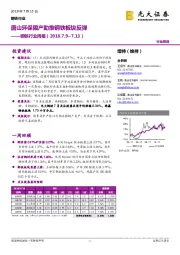 钢铁行业周报:唐山环保限产助推钢铁板块反弹
