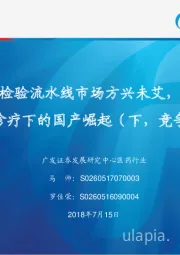 检验流水线市场方兴未艾，静待分级诊疗下的国产崛起（下，竞争格局篇）