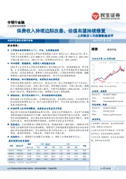 上市险企6月经营数据点评：保费收入持续边际改善，估值有望持续修复