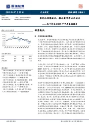 电子行业2018下半年策略报告：焦灼的供需缺口，微创新可否点石成金