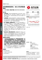 房地产行业：深圳调控新政落地，龙头公司业绩高速增长