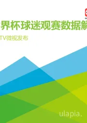 艾瑞联合CCTV微视发布：中国世界杯球迷观赛数据解读