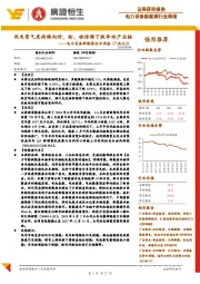 电力设备新能源行业周报：风电景气度持续向好，钴、锂持续下跌牵动产业链