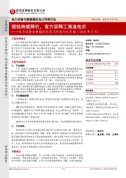 电力设备与新能源及电力环保行业月报（2018年8月）：锂钴持续降价，官方促降工商业电价