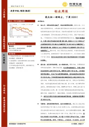 铝业周报：氧化铝一骑绝尘，下周3500！