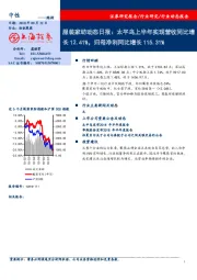 服装家纺动态日报：太平鸟上半年实现营收同比增长12.41%，归母净利同比增长115.31%