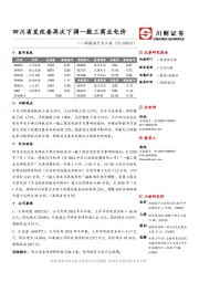 新能源行业日报：四川省发改委再次下调一般工商业电价