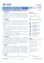 汽车及汽车零部件行业周报：汽车板块整体下跌0.43%，跑输沪深300指数1.91个百分点