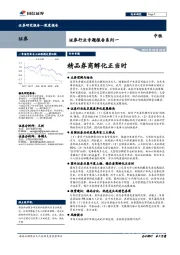 证券行业专题报告系列一：精品券商孵化正当时