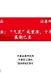 天然气行业：“气荒”或重演，十年黄金发展期已至