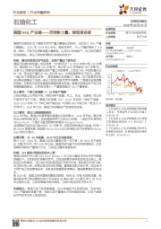 石油化工行业专题研究：美国NGL产业链-页岩新力量，烯烃革命者