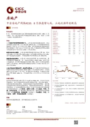 中金房地产周报#110：8月推盘增七成，土地流拍率创新高