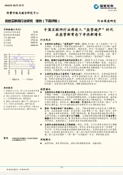 其他互联网互联网行业深度研究：中国互联网行业将进入“监管趋严”时代在监管新常态下寻找新增长