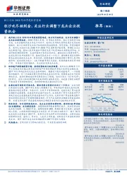 轻工行业2018年四季度投资策略：狂沙吹尽始到金，关注行业调整下龙头企业投资机会