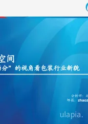 轻工印刷：用“两分”的视角看包装行业新貌：格局与空间
