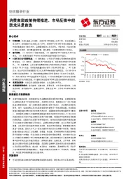 纺织服装行业周报：消费激励政策持续推进，市场反弹中超跌龙头是首选