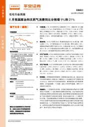 石化行业周报：8月我国原油和天然气消费同比分别增9%和21%