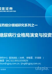 中国医药细分领域研究系列之一：糖尿病行业格局演变不投资策略