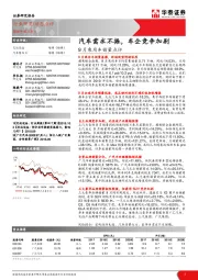 9月乘用车销量点评：汽车需求不振，车企竞争加剧