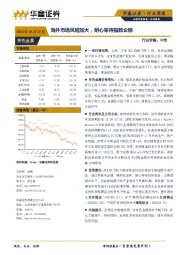 有色金属行业周报：海外市场风险加大，耐心等待指数企稳
