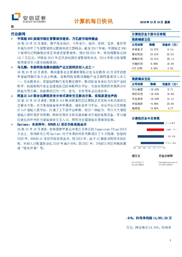 计算机每日快讯