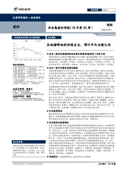 非金属建材周报：各地错峰细则陆续出台，预计年内业绩无忧