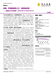 基础化工行业周报:液氯、丙烯酸继续上行,蛋氨酸反弹