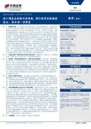 钢铁行业周报：进口博览会供需均受限制，预计现货价格维持高位，贴水进一步修复