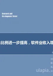 计算机行业周报：机构持仓比例进一步提高，软件业收入增速逐季上升